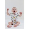 SUPER MARIO Nintendo Mario Yoshi Donkey Kong Toad Bowser Lugi  
 Newborn Baby Boys 5 Pack Short Sleeve Bodysuits - 3 of 4
