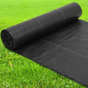 High-Density Woven Landscape Fabric – Heavy Duty Weed Barrier & Driveway Underlayment Mat - 1 of 4