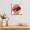 16" x 16" Mi Taco Mi Amigo Dog by Lucia Heffernan Framed Wall Canvas - Amanti Art: Pug Artwork, Home Decor - 4 of 4