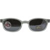 The Original X-KD's Biker Shades Sunglasses By PCSUN 20% Larger Clear Frames Silver Mirror Lenses - 2 of 4
