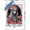 Trends International Tabz Jones - Skull and Roses Tarot High Priestess Framed Wall Poster Prints - 3 of 4