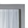 17" x 42" Stryker Windowpane Framed 8-Pane Wall Mirror Silver - Kate and Laurel: Beveled, Easy Mount - 4 of 4