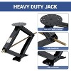 GOCAPTAIN Trailer Stabilizer Jacks, 7500LBS Heavy Duty RV Scissor Leveling Jack, 4"-30" Height Adjustable with Crank Handle for Travel Trailer, Camper - 2 of 4