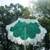 MINNIDIP Round Scalloped Petal Market Patio Umbrella - Topiary - 3 of 4