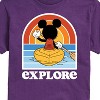 Men's - Disney - Mickey Kayak Explore Short Sleeve Graphic T-Shirt - 2 of 4