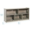 ECR4Kids 5-Compartment Mobile Storage Cabinet, 24in - 2 of 4