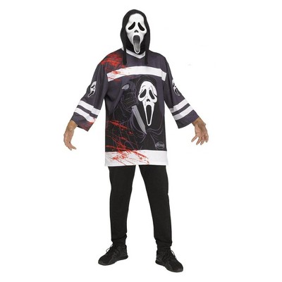 Funworld Ghost Face Horror Jersey and Mask Adult Costume | One Size