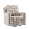 Swivel Glider Club Chair - WOVENBYRD - 2 of 4