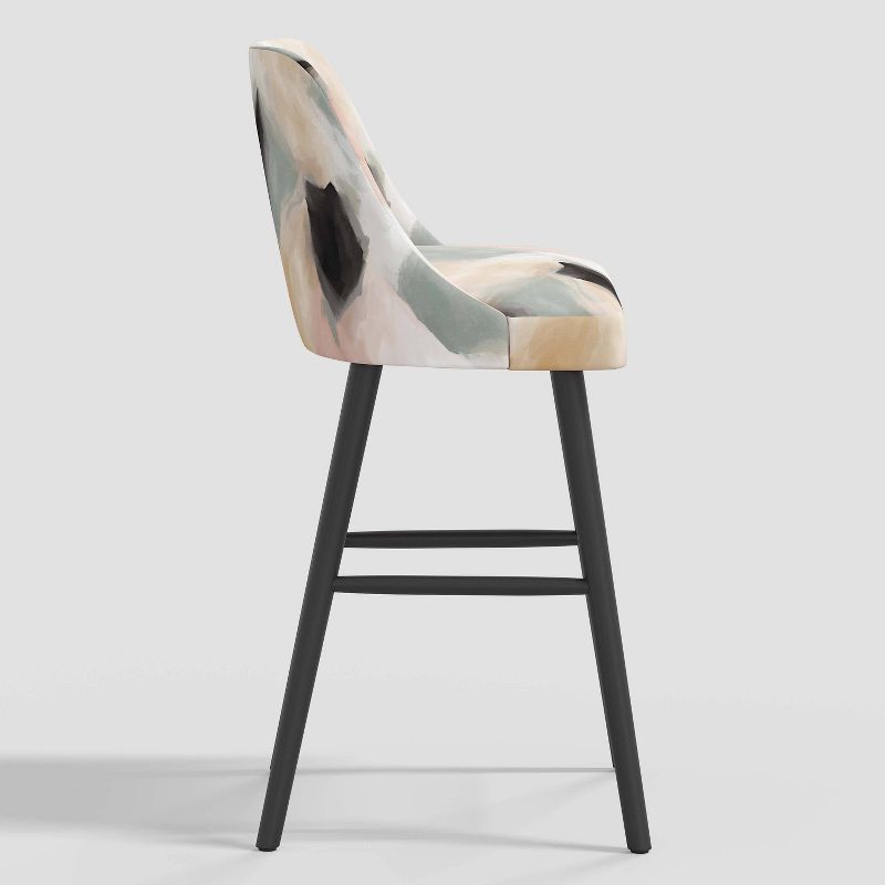 Geller Modern Counter Height Barstool in Abstract - Threshold™, 1 of 9