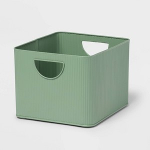 Metal Bin Small Green - Brightroom™ - 1 of 3