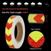 Unique Bargains High Visibility Waterproof Adhesive Warning Safety Reflective Arrow Tapes - 3 of 4