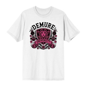 Demure University Adult Crew Neck Short Sleeve Tee - 1 of 2