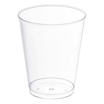 Smarty Had A Party 8 Oz. Crystal Clear Round Plastic Disposable Party ...