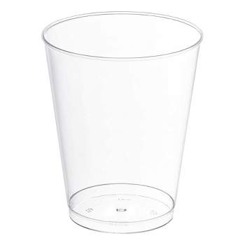 Smarty Had A Party 8 oz. Crystal Clear Round Plastic Disposable Party Cups (500 Cups)