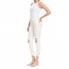 Women's Exhilaration High Rise Distressed Button Fly Skinny Jeans - FLYING MONKEY - 3 of 4