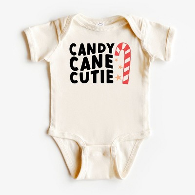 The Juniper Shop Candy Cane Cutie Baby Bodysuit