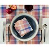 Solino Home Linen Dinner Napkins | Fall Flavors Madras - 3 of 4