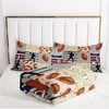 Boersma Rugby Quilt American Football Sports Bedding Set, Ball Sports Room Decoration Quilt Set, with 2 Pillowcases - 2 of 4