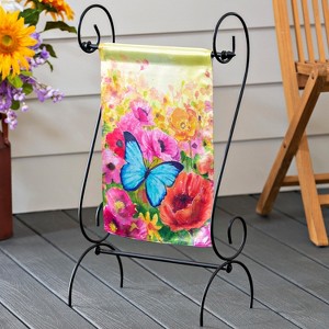 Evergreen Butterfly Sunset Garden Flag 12.5 x 18 Inches Indoor Outdoor Decor - 1 of 4