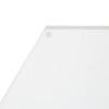 Kate and Laurel Lipton Tray, 18x18, White and Mirror - 3 of 4
