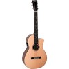 Recording King G6 Series Single-0 Spruce-Mahogany Acoustic-Electric Guitar Natural - 3 of 4