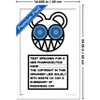 Trends International Radiohead - Blue Bear Specimen Framed Wall Poster Prints - 3 of 4