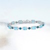 Ross-Simons 19.50 ct. t.w. London and Sky Blue Topaz Bracelet in Sterling Silver - 4 of 4