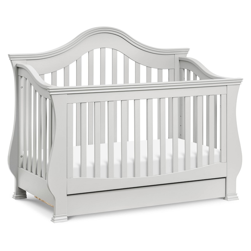 DaVinci Ashbury 4-in-1 Convertible Crib with Toddler Bed Conversion Kit - Cloud Gray -  83905233