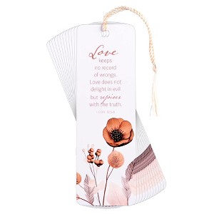 Dicksons Inspirational Tassel Bookmark for Books and Novels 2 x 6 Cardstock Faith Over Fear - Pack of 12 - 1 of 1