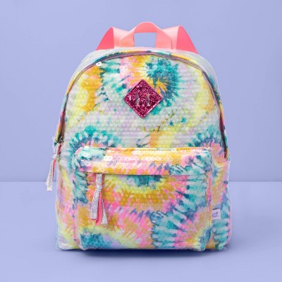 tie dye school backpack