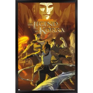 Trends International Avatar: The Legend of Korra - One Sheet Framed Wall Poster Prints - 1 of 4