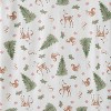 Owlivia Organic Cotton Baby Long Sleeve Pajama Sets, Kid's 2PC Sleepwear- Christmas Tree - 3 of 4