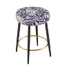 CAVINAS 24"Counter Height Bar Stools with Faux Leather Upholstery,Set of 2,Modern Counter Stools,Chic Barstools for Kitchen Island - 4 of 4