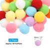 Unique Bargains Creative DIY Craft Decorations Home Art Supplies Pom Poms 1.2" - 2 of 4