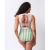 Lime Ricki Women's Somerset Floral High-Neck One-Piece - 2 of 4