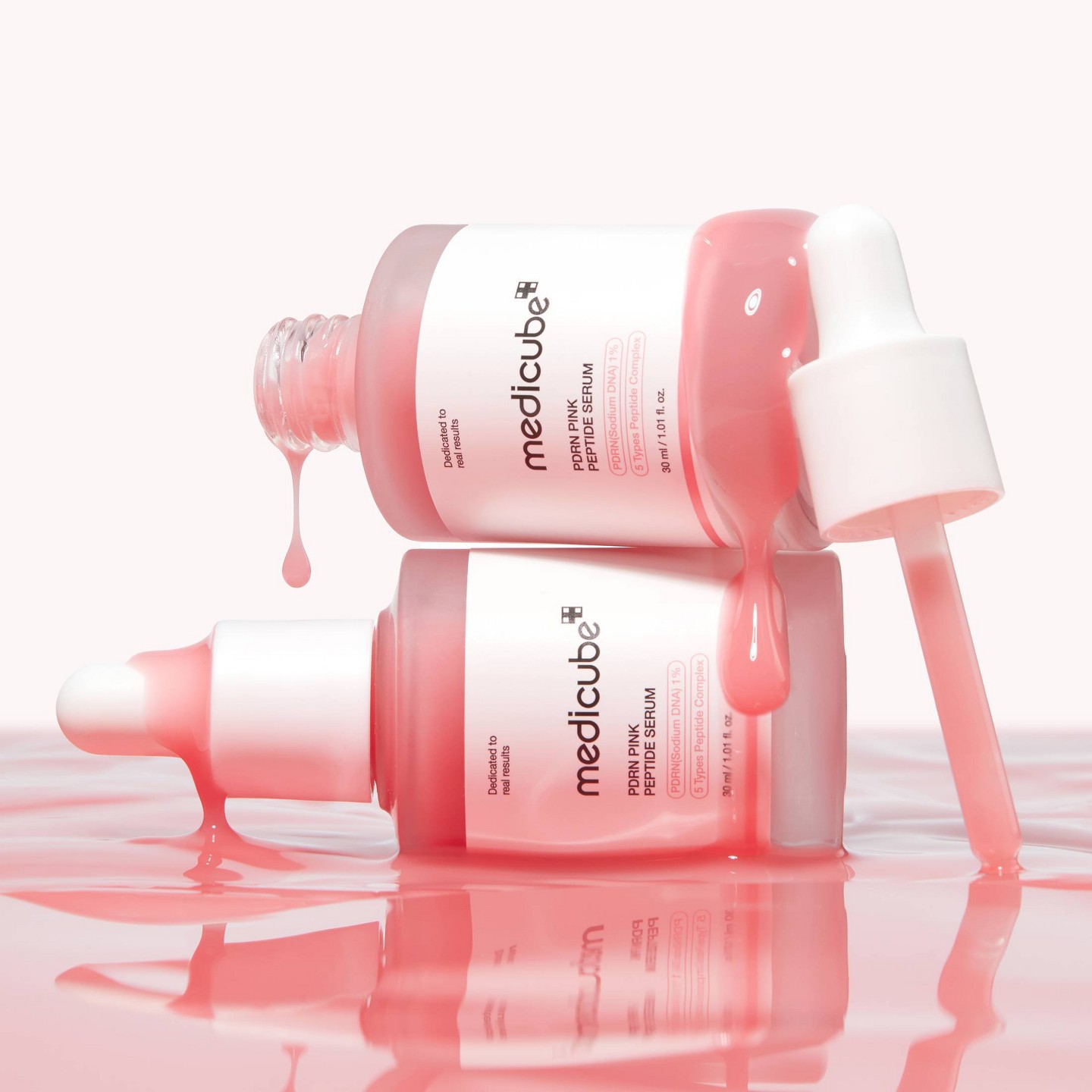 Сыворотка medicube Pdrn Pink Peptide, цвет: Розовый — фото 7
