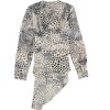 Alfani Womens Animal Print Pullover Blouse - 2 of 2