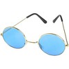 Rhode Island Novelty Blue John Lennon Sunglasses - 2 of 4