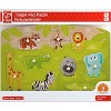 Hape: Peg Puzzle: Jungle - 10pc Wooden Puzzle, Ages 2+ - 2 of 4