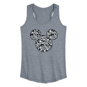 Women's - Disney - Meta Mickey Graphic Racerback Tank - 1 of 4