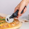 Ototo Kitty Cut Pizza Cutter: Stainless Steel Blades, Hand Wash, Hanging Storage, Black, 8.63" Height, 2.69" Length - 2 of 4