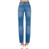 WAX JEAN Women's High Waisted Straight Leg Repreve Denim Jeans - 2 of 2