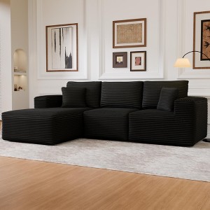 104x67x23.6in Luxury Net Red Beige Lamb Velvet Sofa, Convertible Double Sofa Bed for Living Room and Balcony - 1 of 4