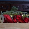 Melrose Wired Polyester Ribbon 4" x 5 yds. - 3 of 3
