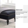 Vynxaria 58''Velvet Chaise Lounge,Button Tufted Right Arm Facing Lounge Chair with Nailhead Trim & Solid Wood Legs for Living Room - 4 of 4