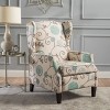 Sapphtopaz Modern Recliner Chair for Bedroom Accent Chair Upholstered Armchair with Wing Back and Studded Push Back Chair for Living Room - 3 of 4