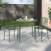 LeisureMod Devon Modern Aluminum Outdoor Stackable Dining Chair - 2 of 4