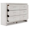 Altyra Dresser White - Signature Design by Ashley: 6-Drawer Storage, Laminated Finish, No Assembly Required - image 3 of 4