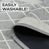 Isla Jade 20"x30" & 20"x50" 2pk Washable Border Accent Rugs - 4 of 4