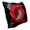 NBA Portland Trail Blazers Firm Density Connector Velvet Reverse Pillow - 2 of 3